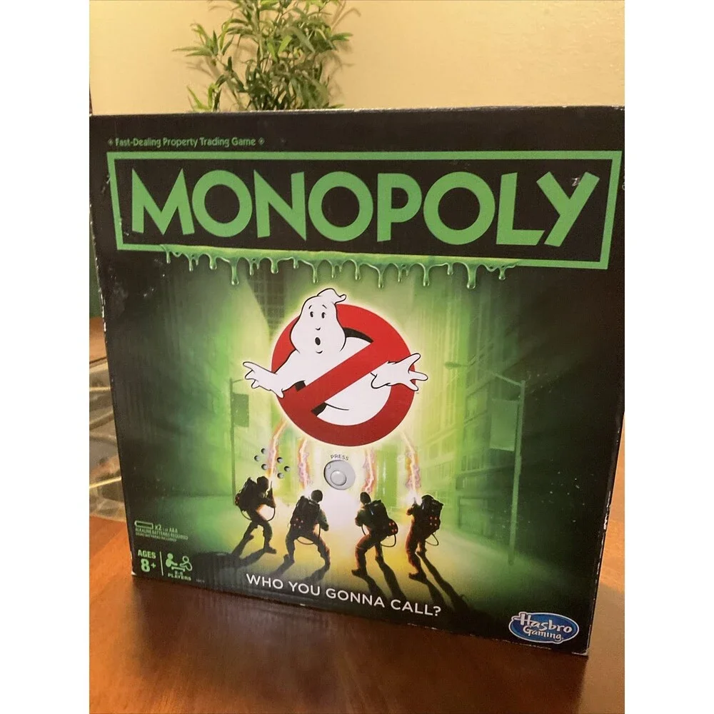 Monopoly Game: Ghostbusters Edition with Theme Song Fast-Dealing Property Game